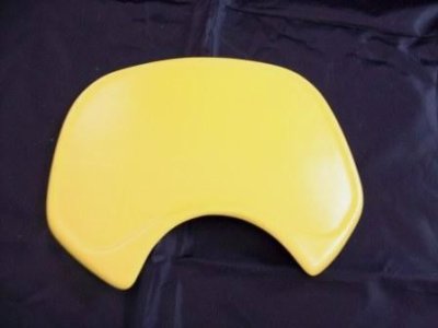 1982-1984 Suzuki PE 175 Front Number Plate Yellow