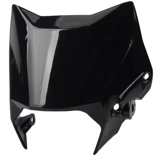 FRONT HEADLIGHT FAIRING MASK BLACK SUR-RON ULTRA BEE