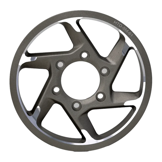 REAR PRIMARY DRIVE BELT WHEEL HTD-8M-61 61T SUR-RON ULTRA BEE
