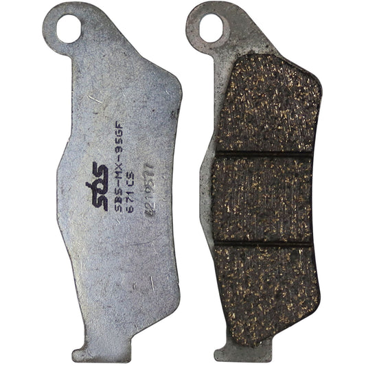 SBS Brembo 820CS Off-Road brake pad kit Carbon Silver