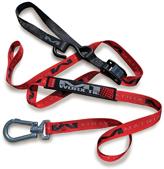 Matrix Concepts M1.0 Worx Tie Down Set Red