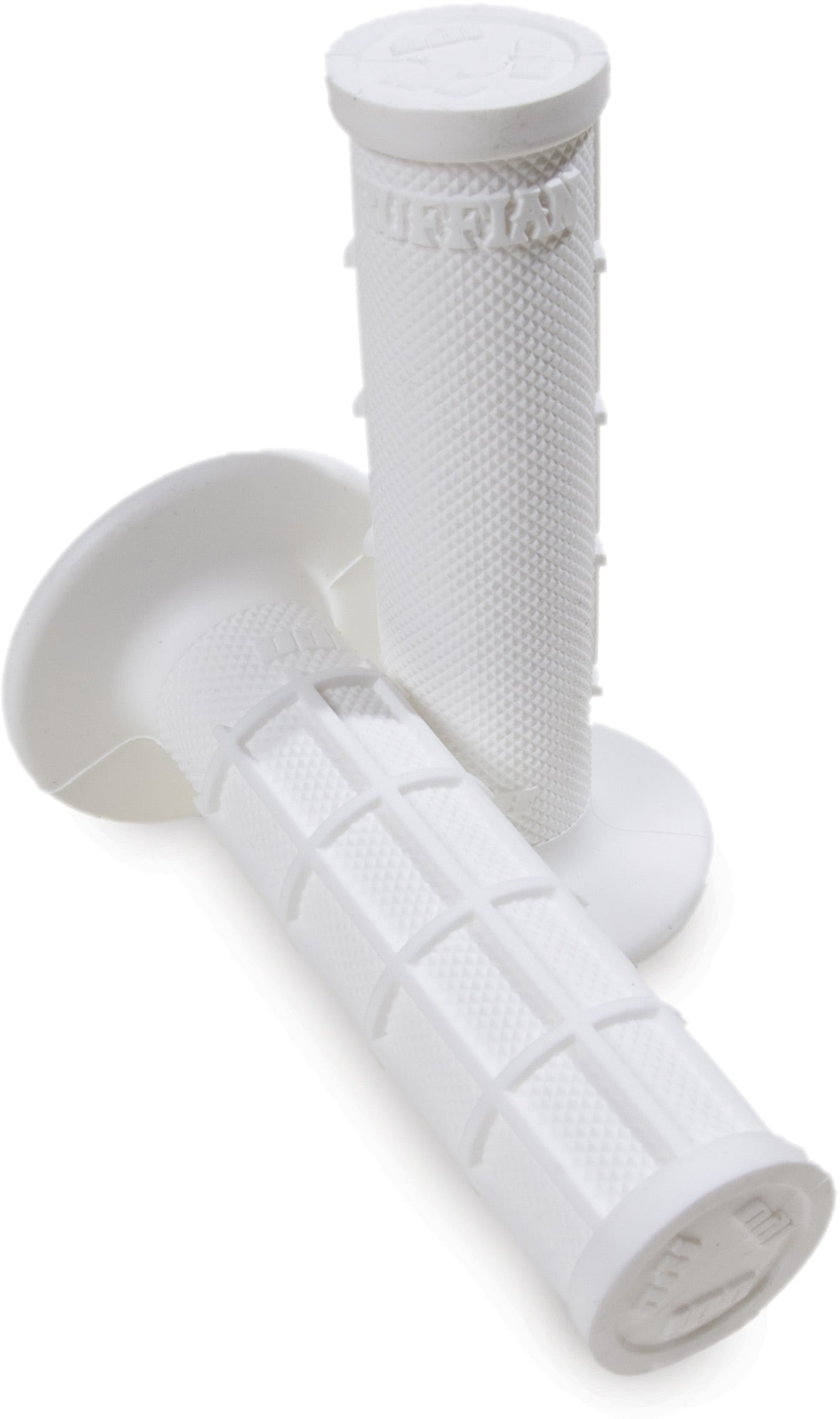 ODI Ruffian Half-Waffle Pro Grips White
