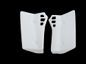 1984 Husqvarna 250 CR Radiator Shrouds White