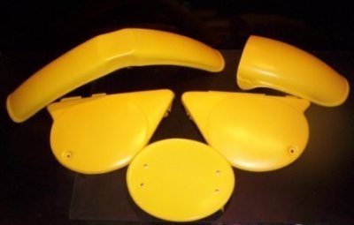 1976 Yamaha YZ250 & YZ400 Plastic Kit