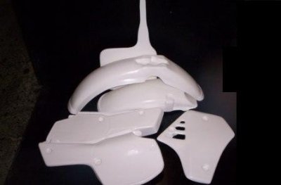 1987-1992 Yamaha YZ 80 Plastic Kit White