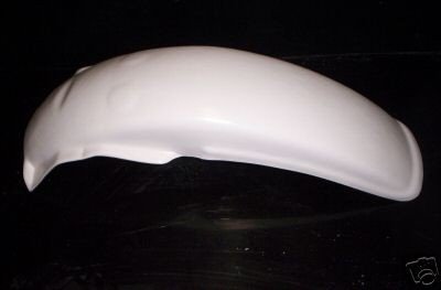 1986-1990 Yamaha YZ 125 250 490 Rear Fender White