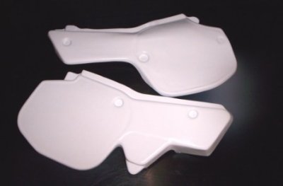 1987-1992 Yamaha YZ 80 Side Panels White
