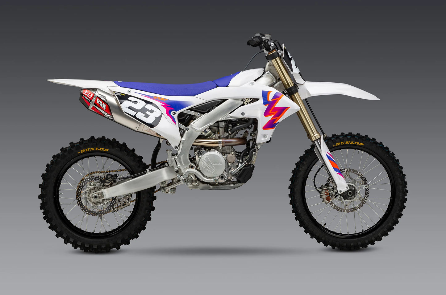 Yoshimura RS-4 Slip On (Stainless Steel/Aluminium/Carbon Cap) Yamaha YZ250F 24