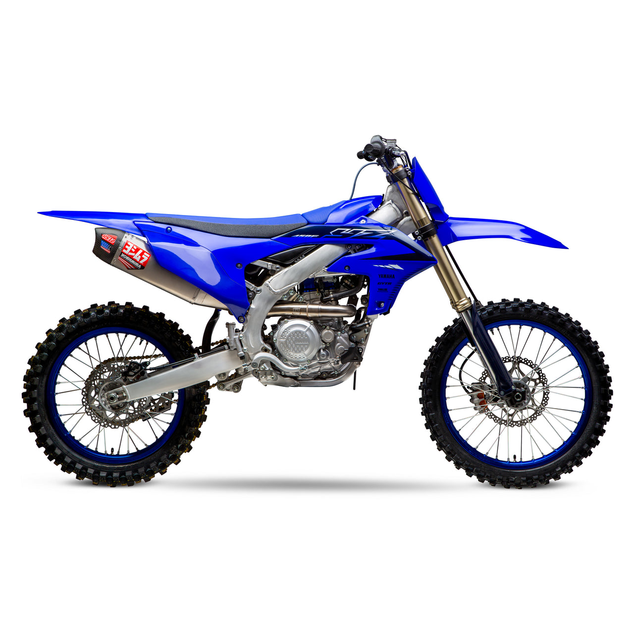 Yoshimura RS-12 Full Exhaust System (Stainless Steel/Aluminium/Carbon Cap) Yamaha YZ450F 2023